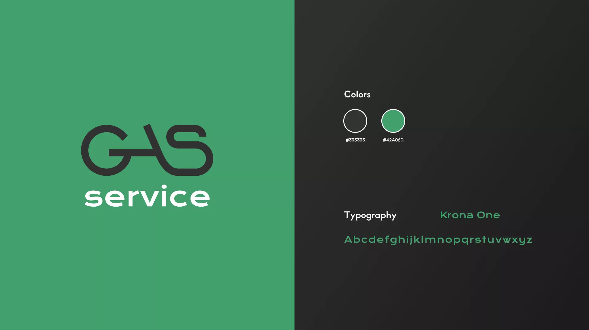 Разработка логотипа компании «Сервис газ» в Усинске